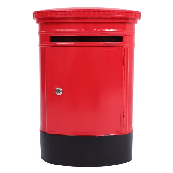 unbranded Hanging Mail Organizer Mailbox Wall Mount Wall-mounted Office Red