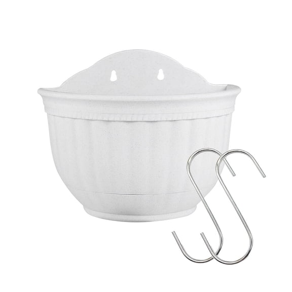 unbranded Hanging Vases Wall for Flowers Semicircle Flowerpot Stylish Convenient
