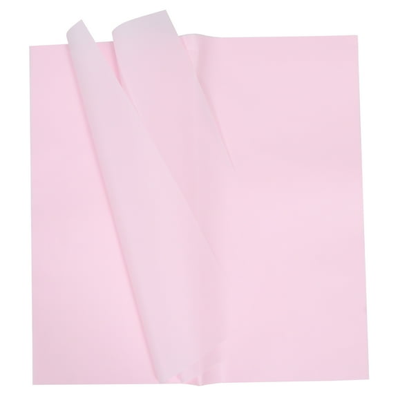 unbranded Heart Cellophane Flower Packaging Paper Wedding Bridal Roses Bouquet Pink