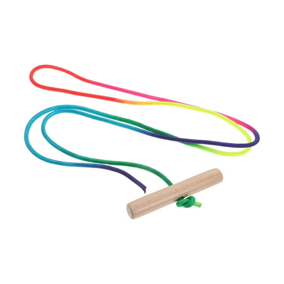 unbranded Heavy Duty Sled Rope With Wooden Handle For Snowmobile Towing Snow Sledding Winter Sports Safety Sled Rope For Snowmobile Gear