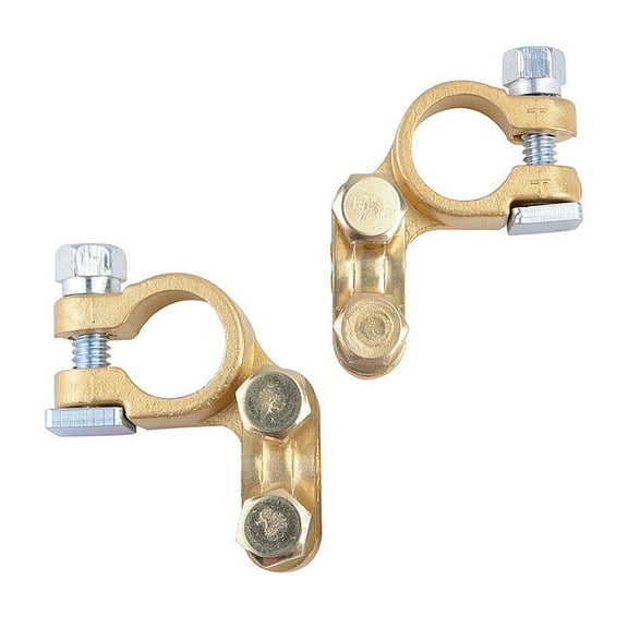 unbranded  Heavy Pole Clamp Battery Terminal Parts Ebike Ratchet Golden