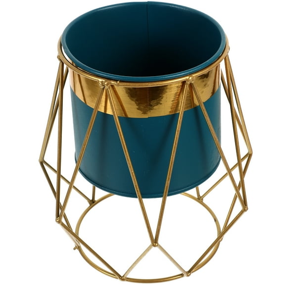 unbranded  Herb Pots Flower Planting Nordic Floor Planter Blue Wide Range of Uses