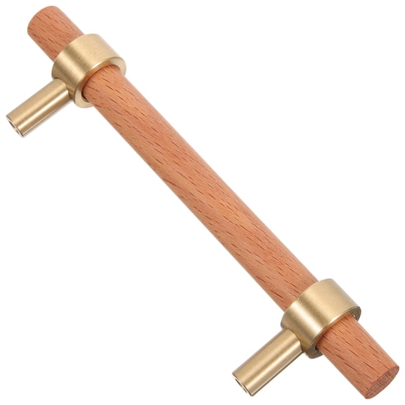 unbranded Hinges Solid Wood Handle Furniture Door Grip Practical Accessory