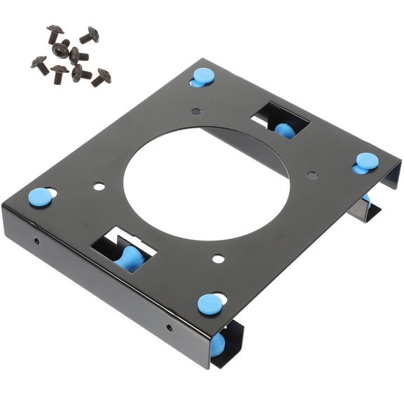 Luxshiny Hard Drive Caddy Black 1Pack 5.7X3.9X0.9In Iron Silicone