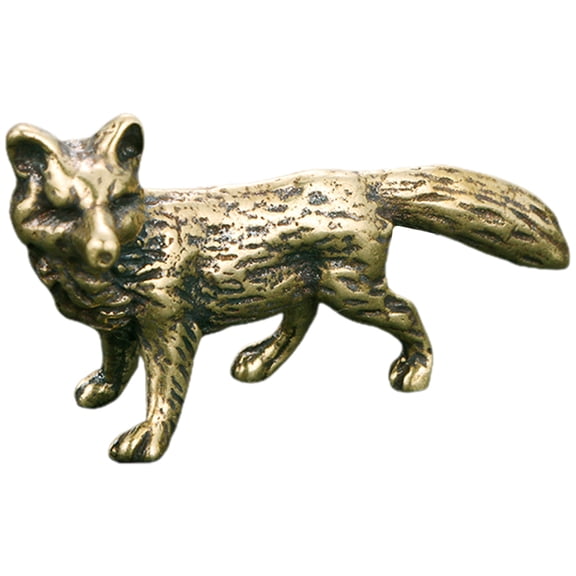 unbranded  Home Decor Decoration Fox Ornament Art Tea Pet Unique Figurine