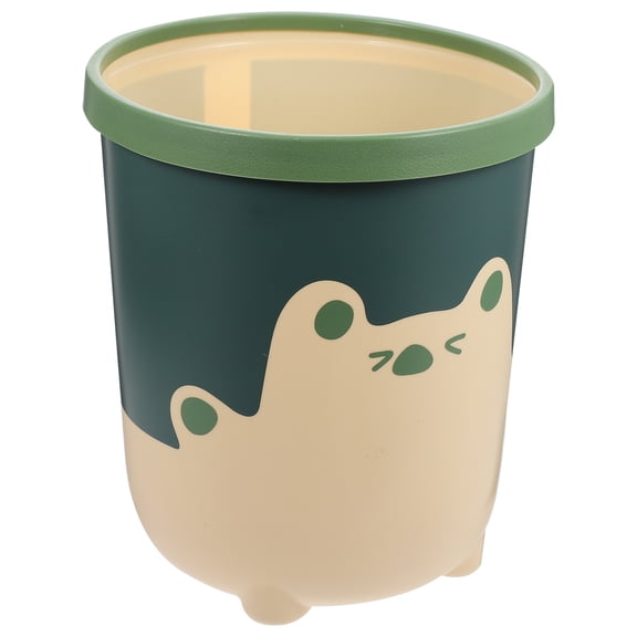 HOOWIFFY small waste paper bin Trash Can PP Paper Trash Disposal Household Users Home Use 1Pcs