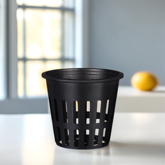 unbranded Hydroponics Net Pot Bowl Planter Pots Indoor with Drainage Flower