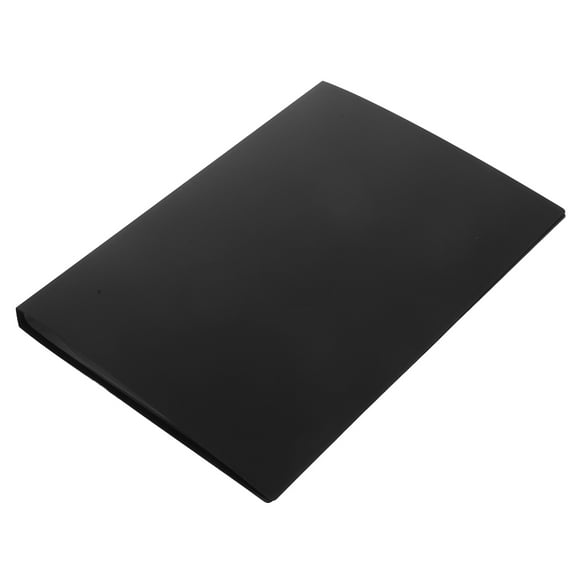 unbranded Insert Folder Report Presentation Black Portfolio Binder