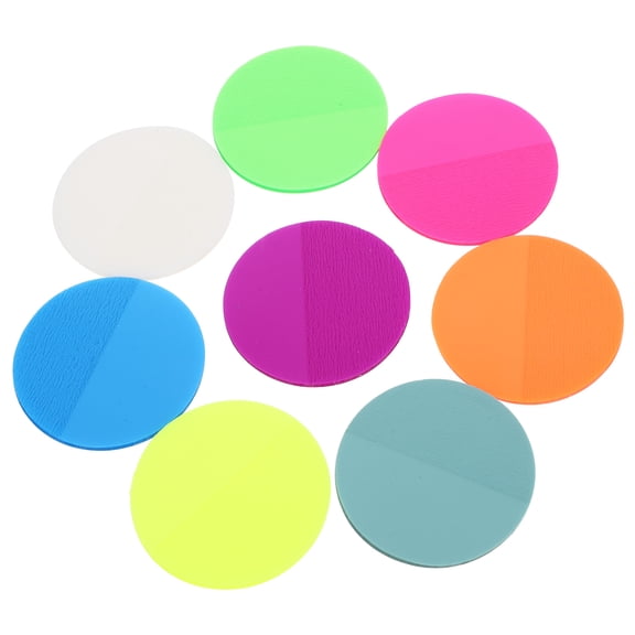 unbranded Instruction Stickers Circular Index Tabs Highlighters Custom Circle Car Office