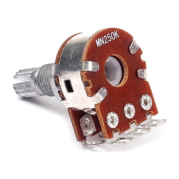 unbranded Instrument Volume Knob Shaft Audio Taper Potentiometer Dual