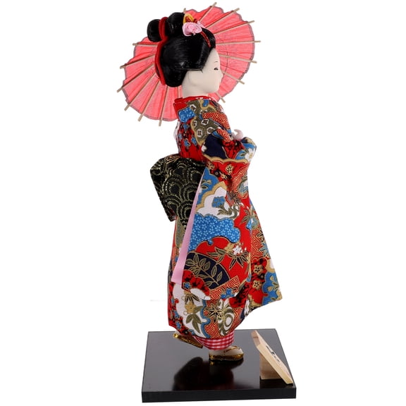 unbranded Japanese Geisha Ornaments Decoration Foam Sculpture Decorations Painted Dining Room