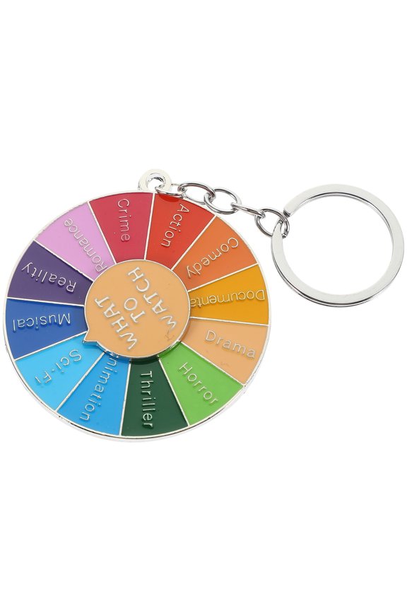 Key Holder Chain Decision Roulette Unique Accessory Keychain Pendant Work