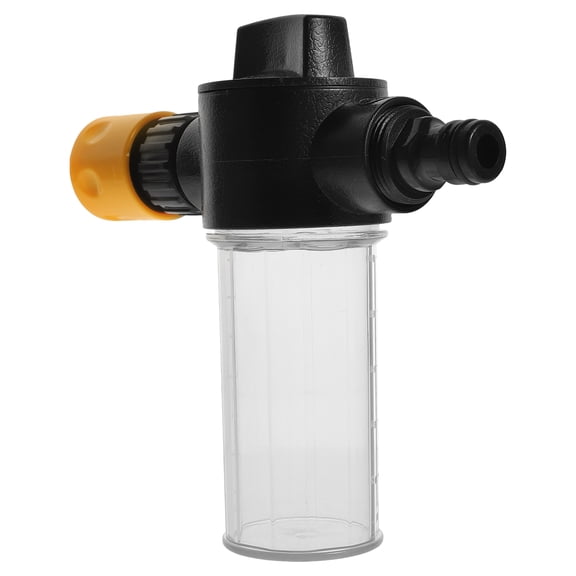 unbranded Kitchen Mixer Tap Foam Soap Dispenser Hand Press Water 16x14x5cm Black