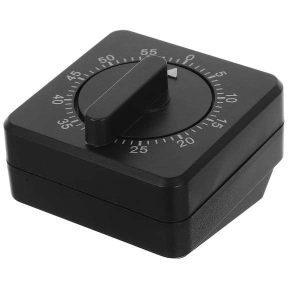 WASHWEPE Restaurant Baking Timer Mechanical Timer Black ABS 1Pcs For Professionals And Home Users
