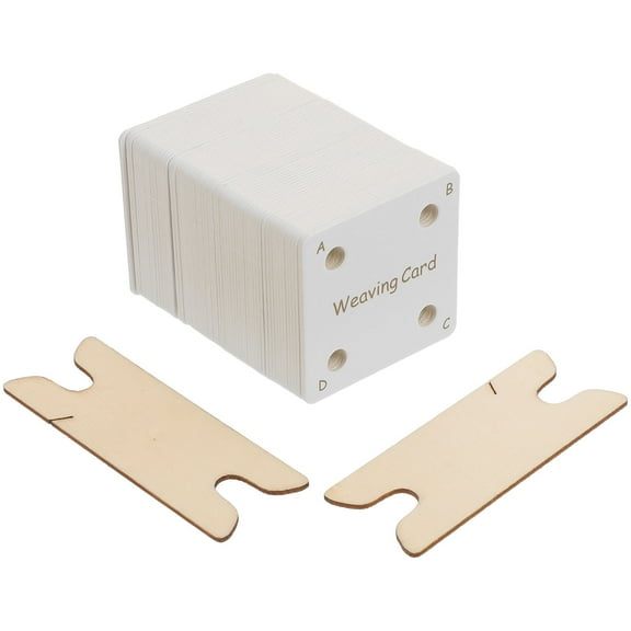 unbranded Knitting Tools Tablet Weaving with Shuttle Handmade Card Cards