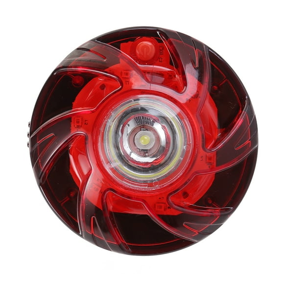 LED Flashing Warning Light Caution Emergency Lights Magnetic Beacon Strobe Light Vehicle Maintenance Warning Light (Red)