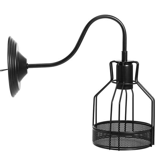 unbranded Outside Light Pathway Wall Lantern Lights Outdoor LED Black