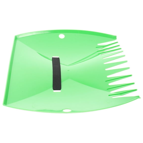 HAMPPLIES Leaf Scoops Claws Plastic Green Gardening Tools Outdoor Cleaning 1Pack
