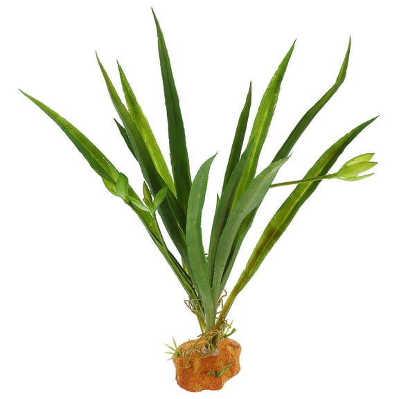 unbranded Bearded Dragon Tank Accessories Lifelike Plant Ornament