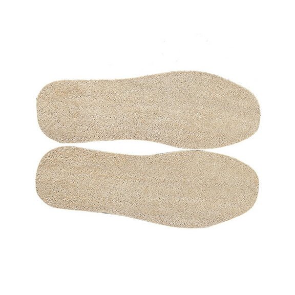 unbranded  Loofah Insole Breathable Shoe Cushion Mat Men and Women Yellow