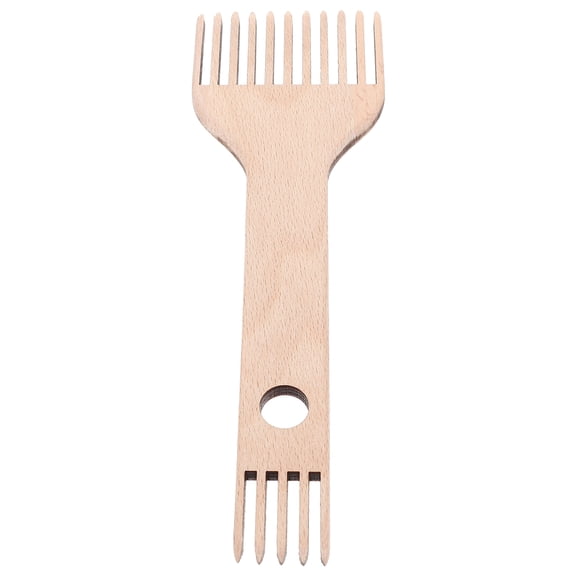 HAMPPLIES Weaving Tool for DIY Handcraft Weaving Machine Comb Beige 1 Set