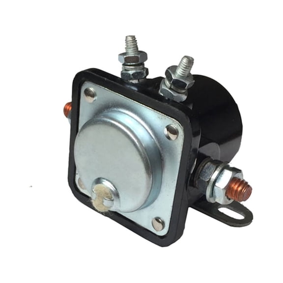 WHAMVOX Durable Automotive Relay Holder for Car with ABS Material Black Pin 12V 100A Suitable for Control Alarms Horn Headlight