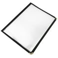 thumbnail image 1 of unbranded  Menu Recipe Clear Binder Flyer Holder Restaurant Supplies Binders, 1 of 8