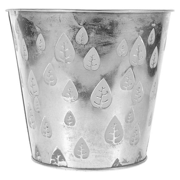 unbranded Metal Container Large Flower Container Vintage Flowers Container Flower Arrangement Bucket