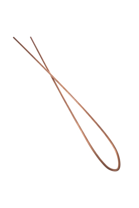 Raindrops Copper Divining Rod Copper Round Bar Rod Rose Gold 1Set for Welding