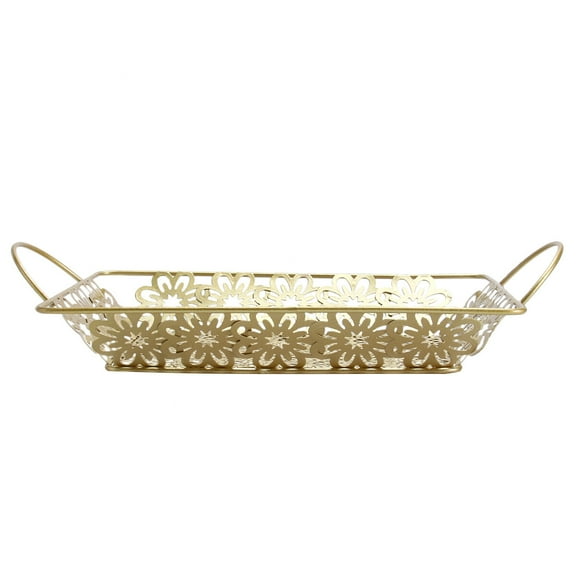 unbranded  Metal Storage Fruit Basket Racks for Kitchen Counter Golden