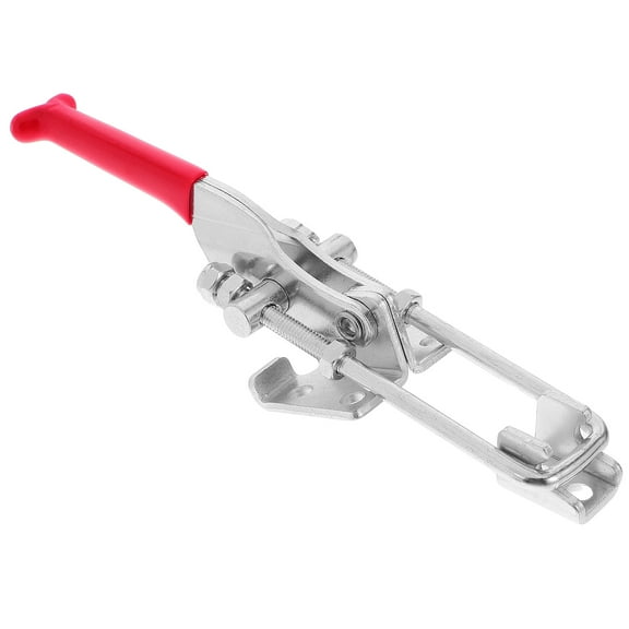 unbranded Toggle Hasp Clamp for RV and Camper Doors Adjustable Metal Latch for Secure Storage Ideal for Cabinets and Tool Boxes