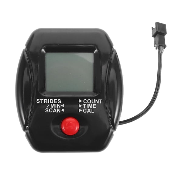 OFFIGAM Home Exercise Stepper Black Plastic Fitness Stepper with Multi-Device Compatibility for Full Body Workout