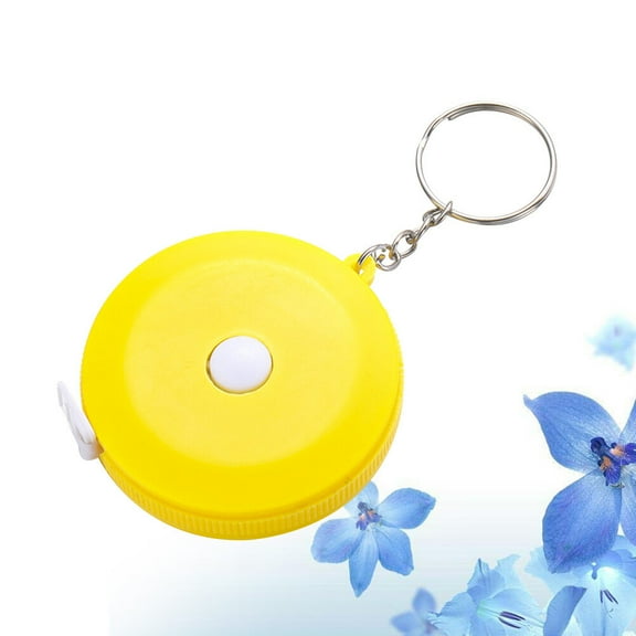 unbranded  Mini Tape Measure Measures Measuring Crafts Measurements Dad Yellow
