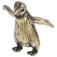 thumbnail image 1 of unbranded Miniature Brass Penguin Figurine Solid Brass Animal Sculpture For Home Decor Good For Bookshelves Desks Tables Ideal Present For Collectors, 1 of 1