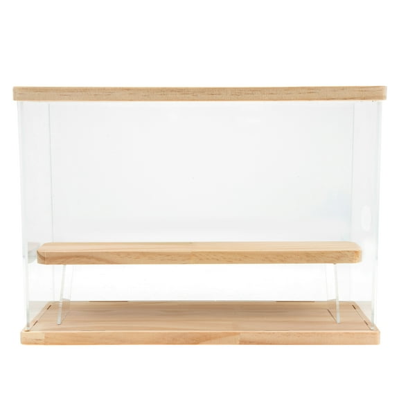 unbranded Miniature Display Case Collectible Display Shelf 32x22.4cm