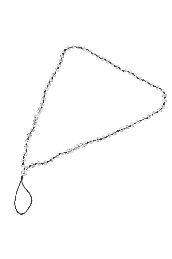 OFFIGAM 1Pc Assorted Color Beads Phone Hanging Strap Durable Crystal Neck Rope