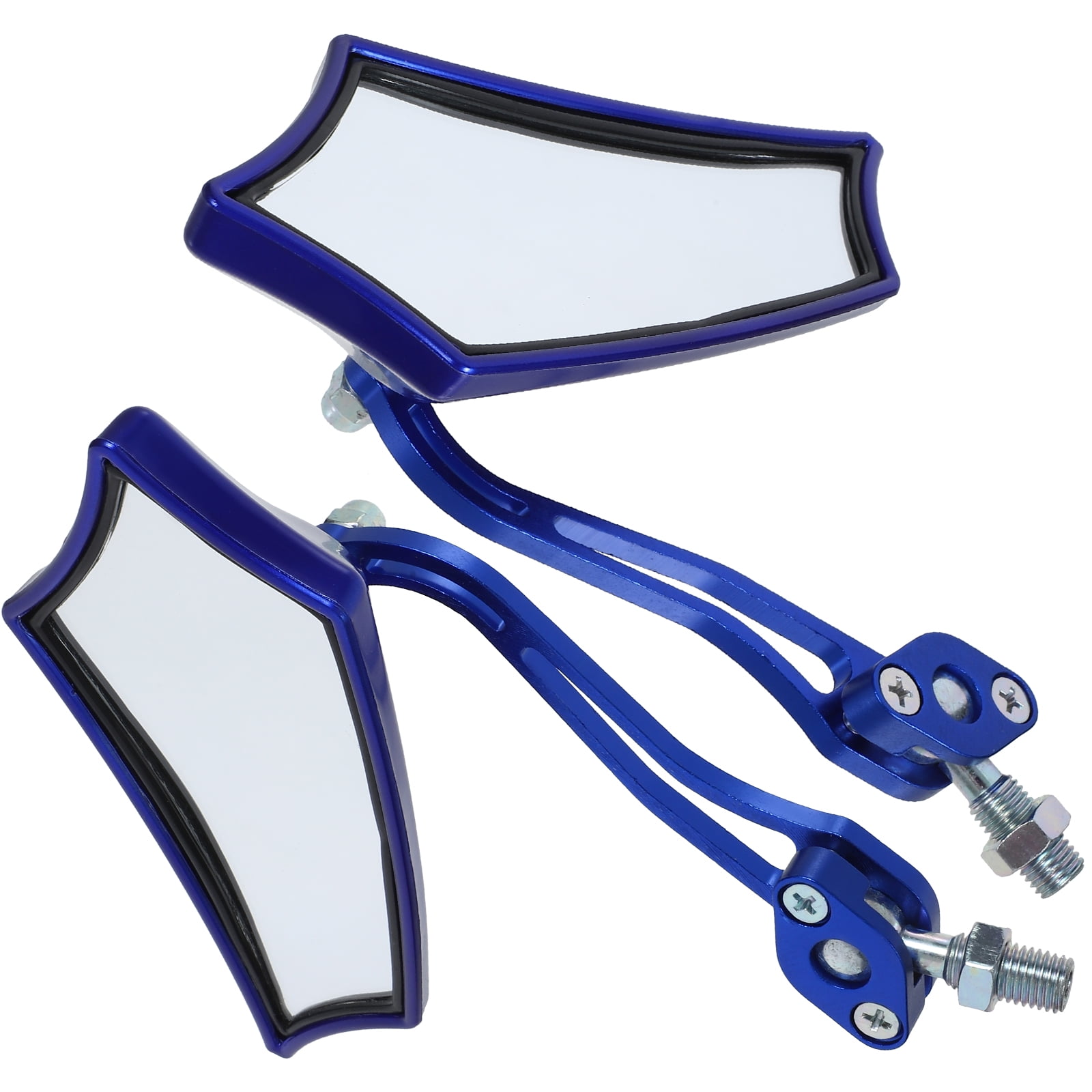 unbranded Motocross Motorbike Motorcycle Mirror 24.50X15.60X7.00CM Blue