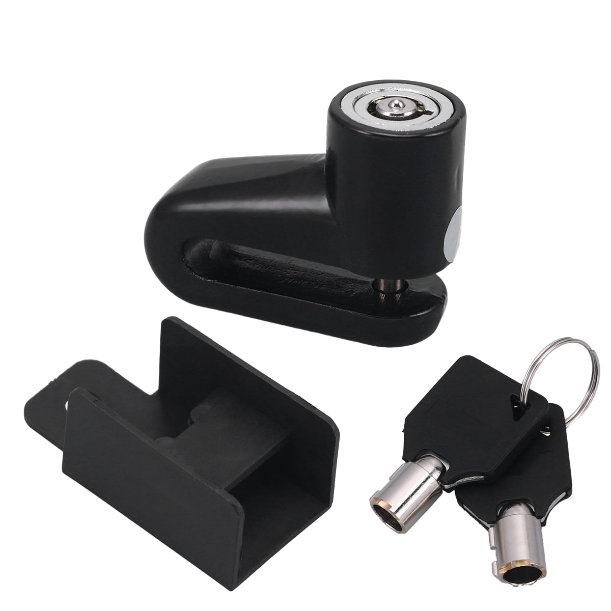 unbranded Motorcycle Anti-theft Lock Cycling Equipment Disc Brake Black