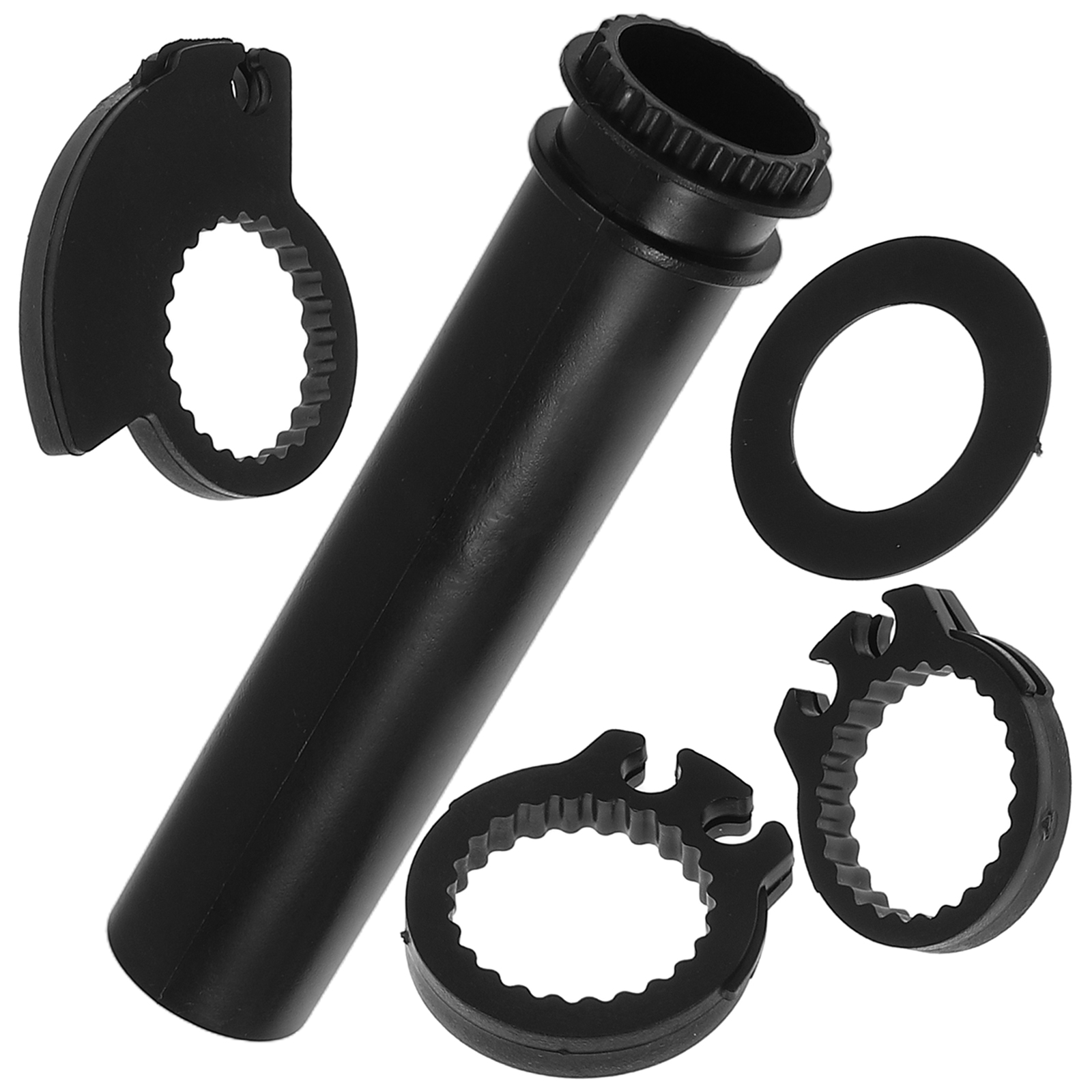 unbranded  Motorcycle Handlebar Grips Electric Scooter Parts Mini Bike Black