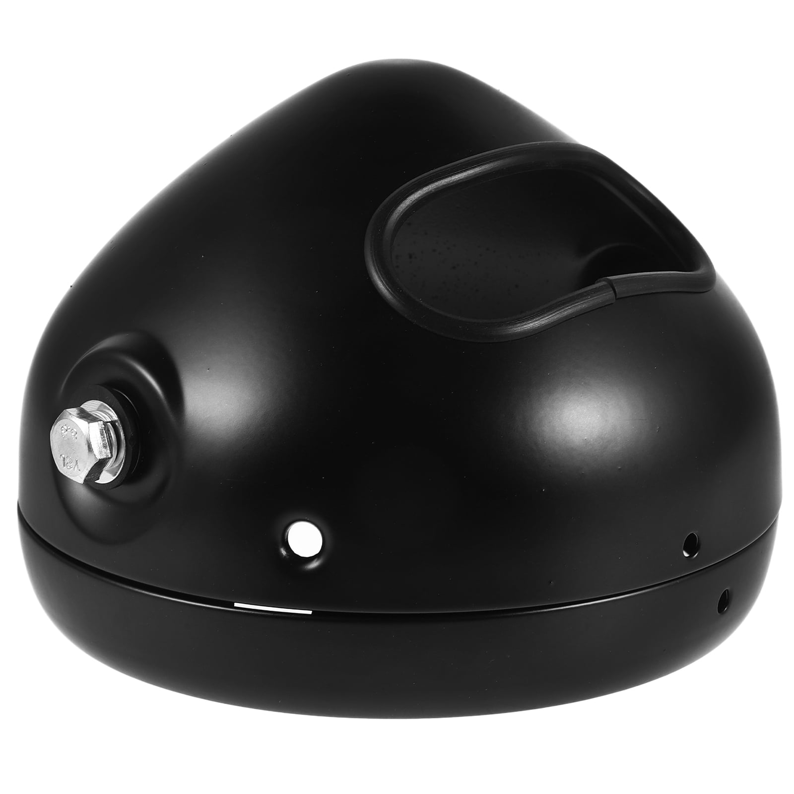 unbranded Motorcycle Passing Light Mount Dirt Bike Headlight Cover Black
