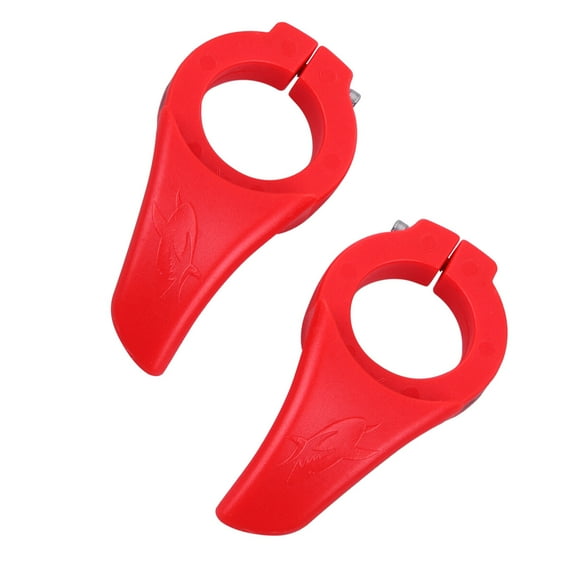 unbranded Mountain Accessories Bike Handle Accessories PC Bike Handlebar 3.3X6.6X1CM Red