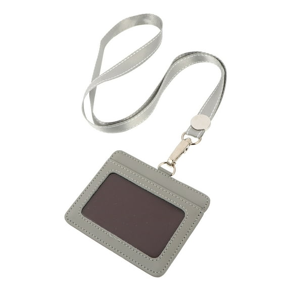 unbranded Work Badge Holder Hanging Name Card Employee ID Cards Sleeve Buckle Design