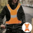 thumbnail image 1 of OULII Lightweight Breathable Reflective Safety Vest for Night Running, Cycling, Hiking, and Outdoor Activities, 1 of 8