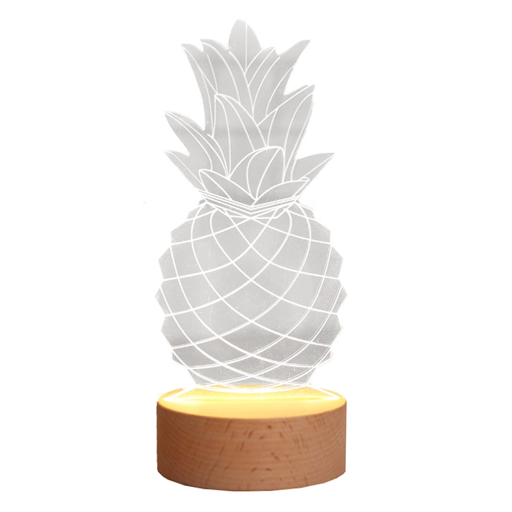unbranded  Touch Lamp Pineapple Night Light Office Decoration Decorative Child Baby