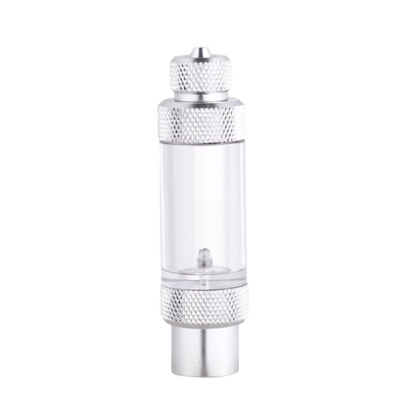 GOOHOCHY Regulator Bubble Counter Silver 1Pcs for CO2 Equipment