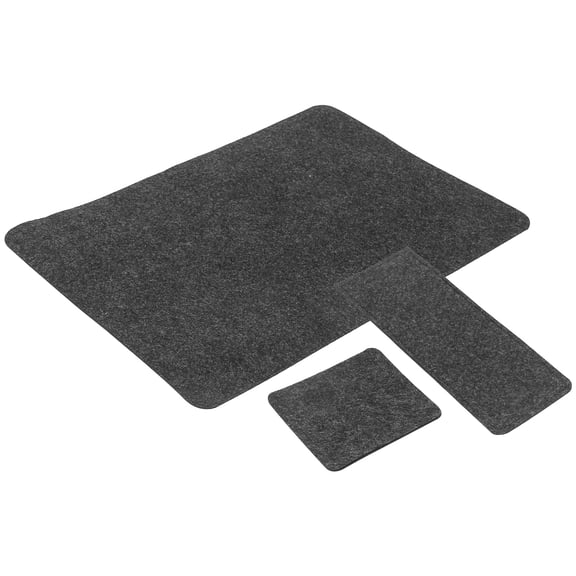 unbranded Non-slip Placemat Felt Table Mats outside Doormats Coasters Black
