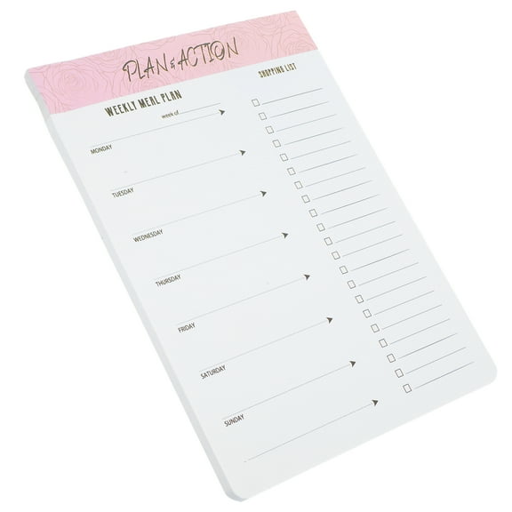 unbranded Note Pads Notepads Black Memo Planner for Writing Office