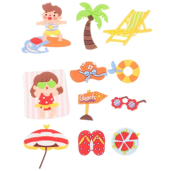 unbranded Ocean Theme Cake Topper Birthday Decoration Decorating Kit Beach Decorations Baby