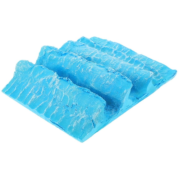 TABLZONE Resin Wave Sculpture Sky Decorative Art Piece for Tabletop Home and Office Decor