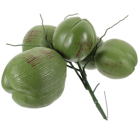KHBUAB Artificial Green Coconut Decorative Prop for Kitchen Party Hotel Movie Set Display Use